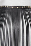 Festive Fringe Belt - Black -