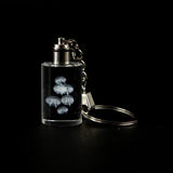 Crystal Keychain - Moon Jelly, Multicolor LED