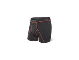 Kinetic HD Boxer Brief - Black/Vermillion -