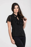 Evanora Blouse - Black -