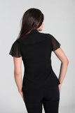 Evanora Blouse - Black -