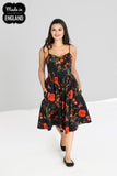Poppy 50's Dress - Black -