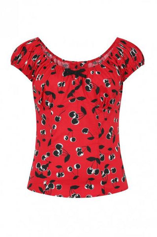 Alison Top - Red -