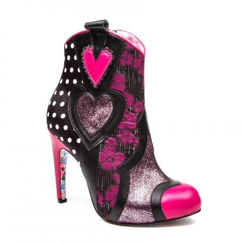 Sanguine Boot - Black/Pink - Size