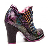 Hi Roller Heel - Black/Purple - Size