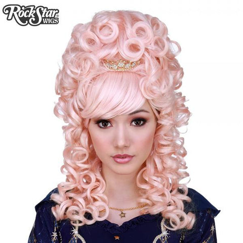 Marie Antionette Wig - Pink Blonde Mix