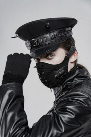 Punk Cool Face Mask - Black