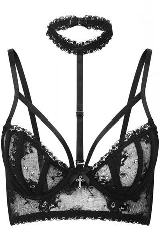 Bloodbath Bralet - Black -