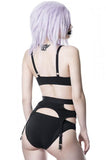 Blackout Bodysuit Set - Black -
