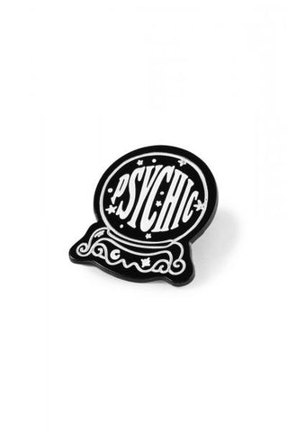 Psychic - Enamel Pin - Black