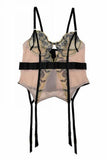 Dakota Snake Basque with Cut Out Front -