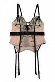 Dakota Snake Basque with Cut Out Front -