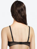 Sukeban Half-Cup Bra - Black -