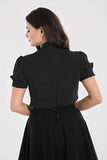 Sophia Blouse - Black/White -