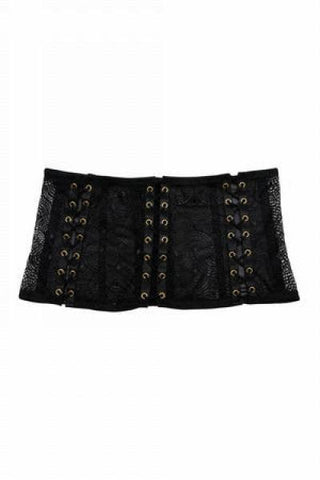 Florence Lattice Waspie - Black -