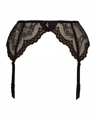 Superboost Lace Suspender - Black -