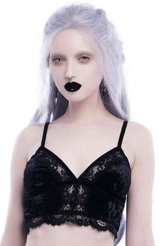 Nightbird Bralet - Black -