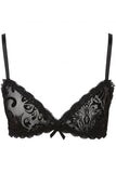 My Soul to Creep Bralet - Black -