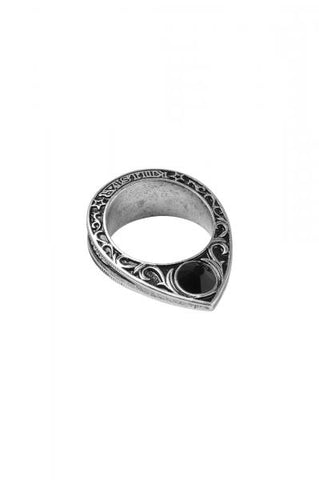 Spirit Board Ring - Silver - Size