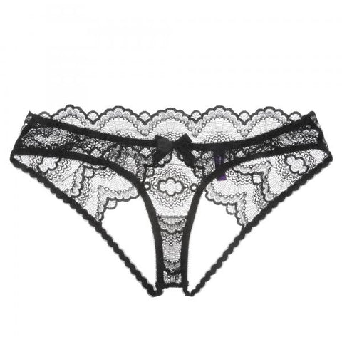 Natalia Ouvert Panty - Noir -