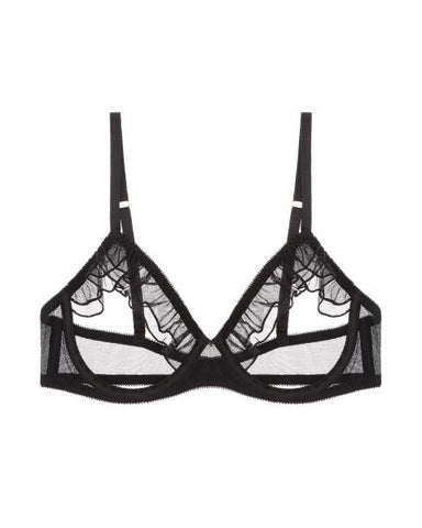 Odette Open Cup Bra - Noir -