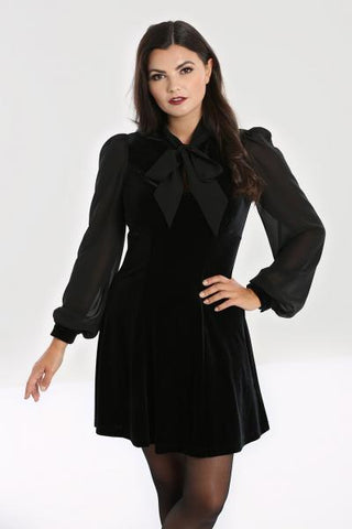 Gabriella Mini Dress - Black -
