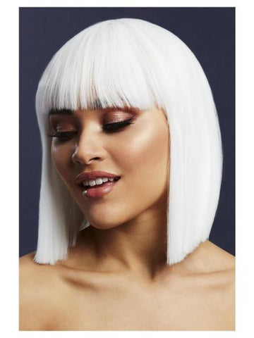 Lola Wig Bob - White