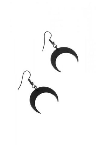 Baby Luna Earrings - Black