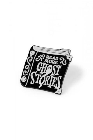Read More - Enamel Pin - Black