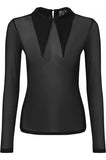 Spellman Long Sleeve Top - Black -