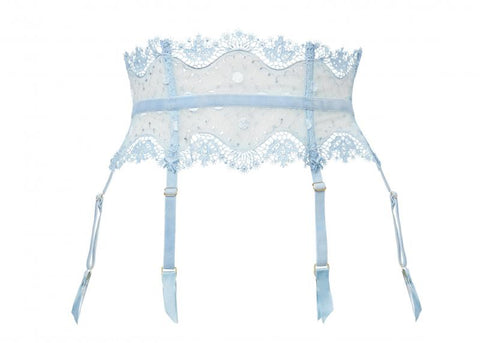 Vedette Suspender - Ice Blue -