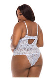 Lunette Lace Teddy - Brunnera Blue - Size