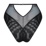 Fallen Angel High Waist Brief - Black -
