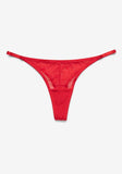 Push Thong - Red -