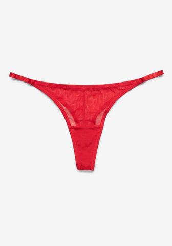 Push Thong - Red -