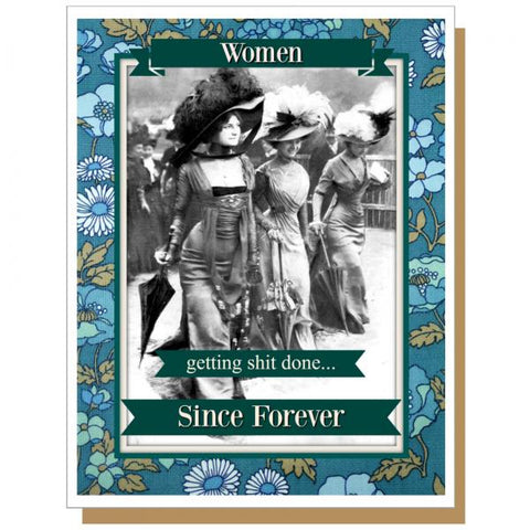 Women - Getting Shit Done Forever Magnet 2" x 3"