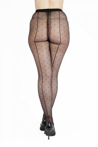 Seamed pantyhose hot sale