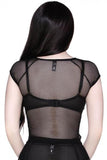 Wildchild Fishnet Top - Black -