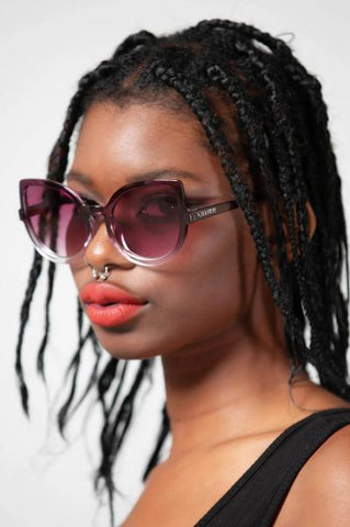 Space Kitty Sunglasses - Purple