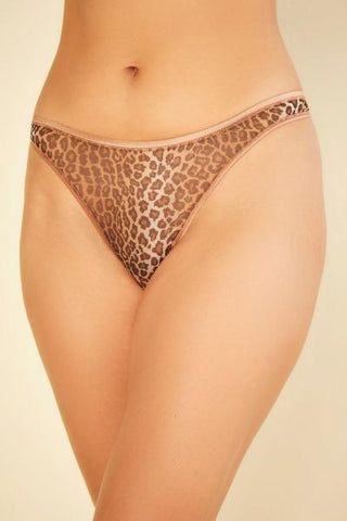 Soire Confidence Classic Thong - Neutral Leopard -