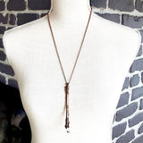 Sticks and Stones Clear Quartz Wand Necklace