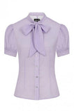 Frilly Sundae Blouse - Lavender -