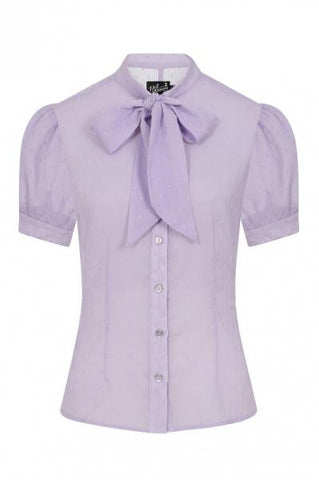 Frilly Sundae Blouse - Lavender -