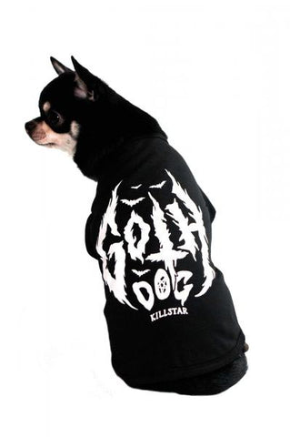 Goth Dog Pet Vest - Black -