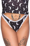 Mystic Panty - Black/White -