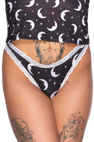 Mystic Panty - Black/White -