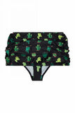 Cactus Skirted Bikini Brief -