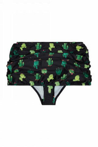 Cactus Skirted Bikini Brief -