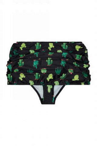 Cactus Skirted Bikini Brief -