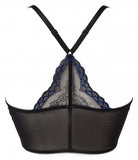 Superboost Lace Deep V Bralet - Black/Electric -